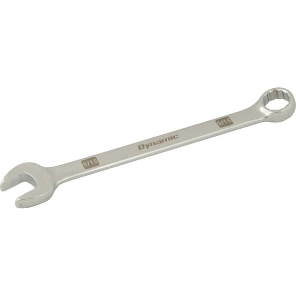 Tools 9/16" 12 Point Combination Wrench, Mirror Chrome Finish
